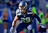 Earl Thomas Signed Seattle Seahawks Pro Cut Jersey (JSA QR) 7xPro Bowl Def. Back