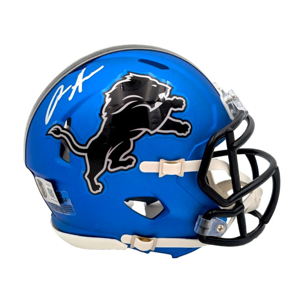 Aidan Hutchinson Signed Detroit Lions OFA 24 Mini Football Helmet - Beckett