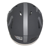 Jonathan Taylor Autographed Indianapolis Colts Slate Speed Mini Helmet Fanatics