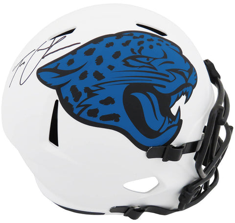 Trevor Lawrence Signed Jaguars Lunar Riddell F/S Speed Replica Helmet - (SS COA)