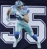 Leighton Vander Esch Signed Cowboys Jersey (Beckett COA) Dallas 2018 #1 Drft Pk