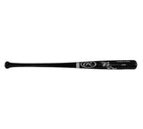 Daryl Strawberry Signed New York Yankees Rawlings Big Stick Black MLB Bat - Insc
