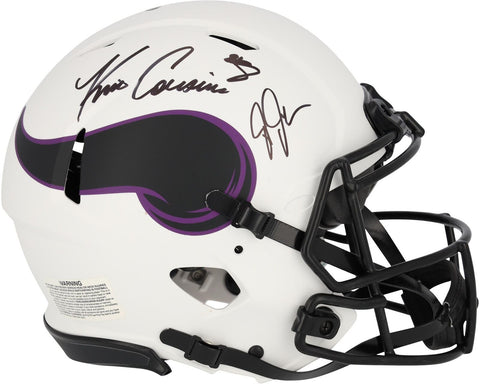 Autographed Justin Jefferson Vikings Helmet