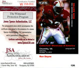 Ron Dayne Autographed Wisonsin Badgers 1999 Downtown Athletic Journal JSA 55994
