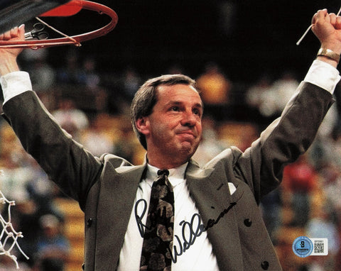 Roy Williams Autographed 8x10 Photo North Carolina Tarheels Beckett QR #BP05861