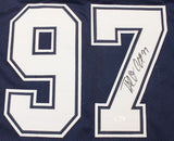 Taco Charlton Signed Cowboys Jersey (JSA COA) Dallas 1st Rd Pick 2017 Draft D.E