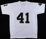 Phil Villapiano Signed Oakland Raiders Jersey Inscribed "SBXI" (Beckett) L.B.