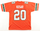 Bernie Kosar Signed Miami Hurricanes Jersey (JSA) National Champions / 1983