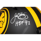John Riggins Signed Washington Redskins Pro Eclipse Helmet BAS 42847