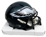 Zack Baun Signed/Autographed Green Mini SB LIX Champions Helmet Beckett 198928