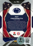 Pat Freiermuth Signed 21 Prizm Draft Pick USA Red Cracked Ice #184 Beckett 56978