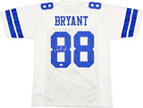 DALLAS COWBOYS DEZ BRYANT AUTOGRAPHED WHITE JERSEY BECKETT BAS WITNESS 230220