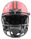 Thomas/Kelly/Reed Signed Bills F/S Rave Speed Authentic Helmet- Beckett W Holo