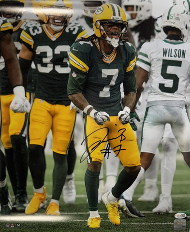 JAVON BULLARD Signed 16x20 Photo #3 AUTO - Green Bay Packers - JSA