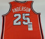 Nick Anderson Signed Illinois Fighting Illini Jersey "Mr. Basketball" (JSA COA)