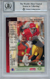 Joe Montana Autographed 1994 Upper Deck #133 Trading Card BAS 10 Slab 34638