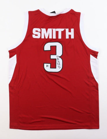 Nick Smith Jr Signed Arkansas Razorbacks Nike Style Jersey (Beckett)