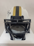 ALVIN KAMARA SIGNED NEW ORLEANS SAINTS LUNAR ECLIPSE SPEED MINI HELMET BECKETT