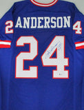 Giants OTTIS ANDERSON Signed Custom Replica Jersey AUTO 2 x SB Champ Beckett COA