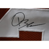 Quinn Ewers Autographed/Signed College Style Orange Jersey Beckett 47629