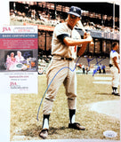 Maury Wills Autographed LA Dodgers 8x10 Photo Inscribed JSA COA