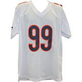 Dan Hampton Autographed Pro Style White Sz XL Jersey 2002 HOF Beckett WIT 58505