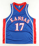 Bill Self Signed Kansas Jayhawks Jersey (JSA COA) 2xNational Champion Head Coach