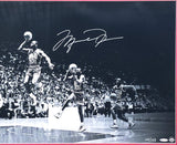 Michael Jordan Autographed Framed 'We Have Lift Off' Photo Bulls /123 UDA Holo