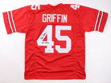 Archie Griffin Signed Ohio State Buckeyes Jersey Inscribed "HT 1974/75"(Beckett)