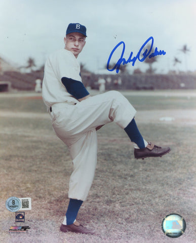 Dodgers Johnny Podres Authentic Signed 8x10 Vertical Photo BAS #BV03198
