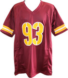 Jonathan Allen Autographed/Signed Pro Style Size XL Red Jersey Beckett 59447