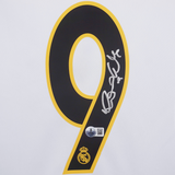 Ronaldo Nazario Signed Real Madrid Home Soccer Jersey #9 with Beckett Witness