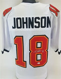 Tyler Johnson Signed Tampa Bay Buccaneers Jersey (Beckett COA) 2020 Draft Pk WR