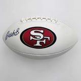 Autographed/Signed Deebo Samuel 49ers F/S White Panel Logo Football Fanatics COA