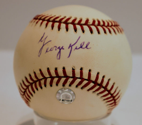 George Kell Autographed Baseball MLB COA