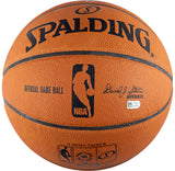 LeBron James & Stephen Curry Authentic Signed Official NBA Game Basketball BAS
