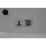 Brian Dawkins Autographed Philadelphia Eagles F/S TB 69-73 Helmet Beckett 48876