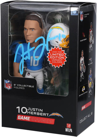 Autographed Justin Herbert Los Angeles Chargers Figurine Item#13395743 COA