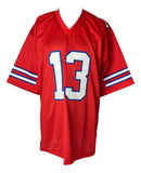 Gabriel Davis Buffalo Signed Red Football Jersey BAS ITP