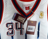 Rockets Hakeem Olajuwon Autographed Mitchell & Ness Jersey Fanatics QL84419581