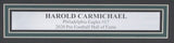 Harold Carmichael HOF Signed 16x20 Photo Eagles Framed Beckett 185640
