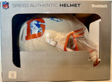 Bo Nix Autographed Denver Broncos Retro NFL Pro Helmet BAS COA