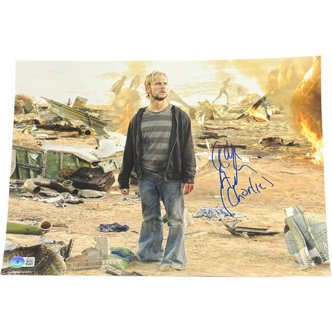 Dominic Monaghan Autographed/Signed Lost 11x14 Photo Charlie Beckett 54348