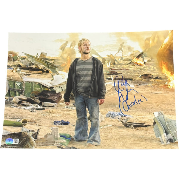 Dominic Monaghan Autographed/Signed Lost 11x14 Photo Charlie Beckett 54348