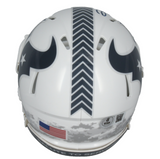 Dalton Schultz Autographed Houston Texans 2024 STS Mini Speed Helmet Beckett