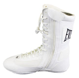 Muhammad Ali Signed White Everlast Boxing Shoe Size 11.5 Auto 10! PSA #4A54348