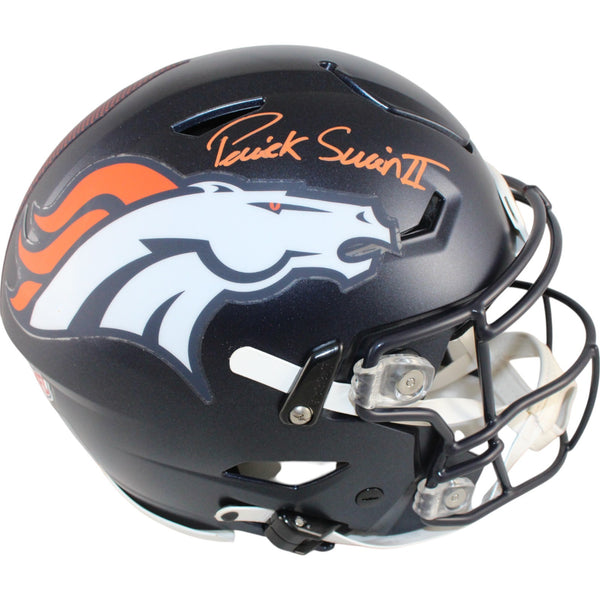 Patrick Surtain Autographed Denver Broncos SpeedFlex Helmet Beckett 50766