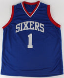 Michael Carter-Williams Signed 76ers Jersey (FCA COA) 2013 1st Round Draft Pick
