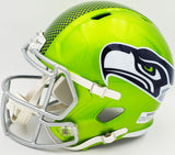 DEVON WITHERSPOON AUTOGRAPHED SEAHAWKS FLASH GREEN FULL SIZE HELMET MCS 235442