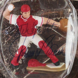 Johnny Bench Signed Cincinnati Reds Starting Lineup 1997 Series Toy with Insc
